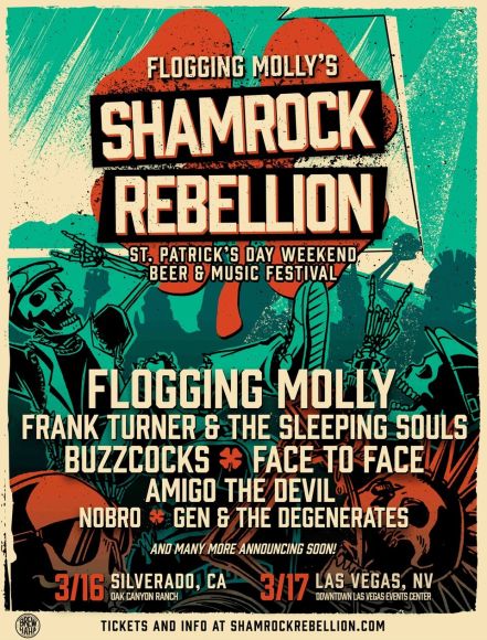 Flogging Molly St Patricks fest