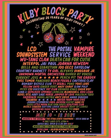 Kilby Block Party 2024 lineup