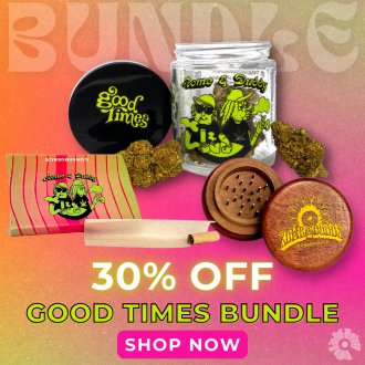 Good Times, Good Mood! Premium 4g Flower Jar and Smoking Accessories, 30% OFF. 